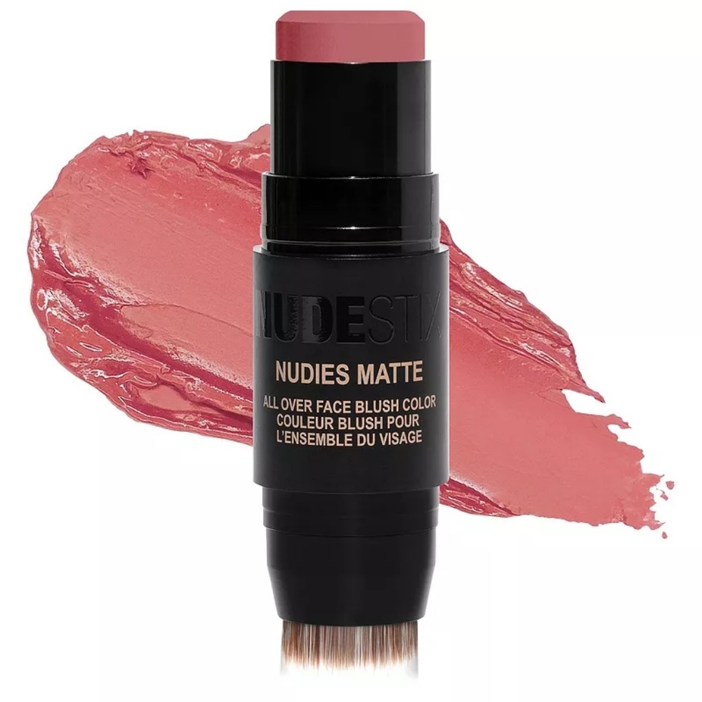 NUDESTIX Nudies Cream Blush Stick - Cherie (Neutral, Nude Rose)